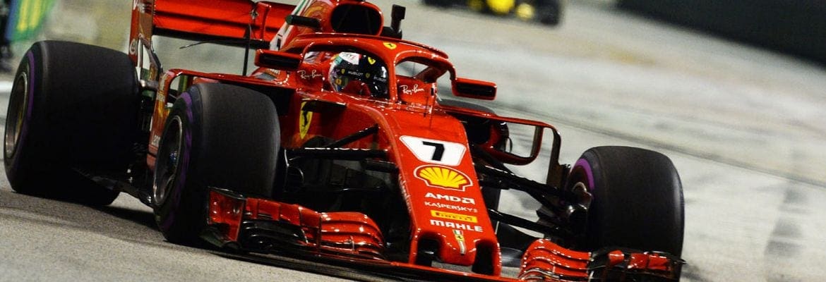 Com Hamilton “na cola”, Raikkonen lidera segundo treino livre da F1 em Singapura
