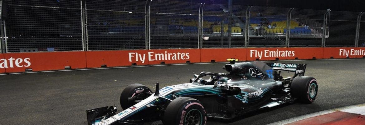 Bottas não ficou feliz com o quarto lugar no grid