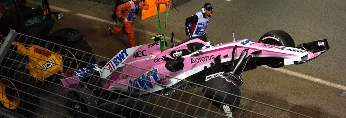 “Eu não vou analisar o que aconteceu”, disse Ocon sobre acidente com Perez