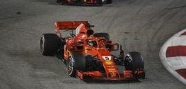 Newey acha que Vettel está sentindo pressão na disputa pelo título