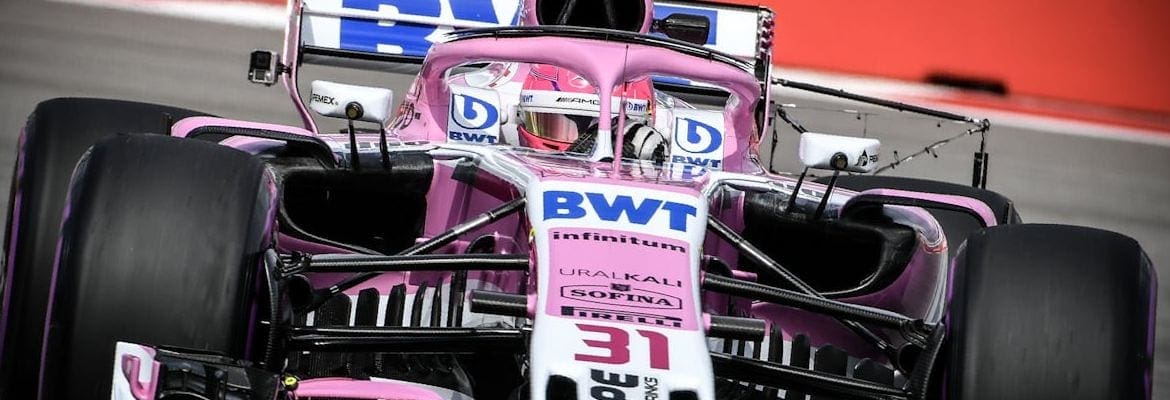 GP da Rússia: Esteban Ocon é o destaque da Force India na P6 nesta sexta-feira