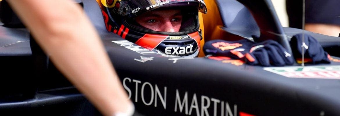 Verstappen perde três lugares no grid