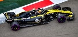 Corrida de Sainz comprometida por colisão na primeira volta