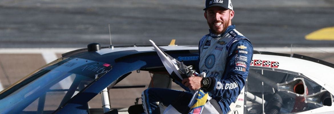 Chastain domina corrida de Vegas e vence pela primeira vez na Xfinity