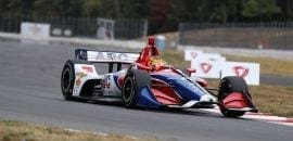Leist faz ótima prova em Portland, anda no top 5, mas bandeira amarela arruína estratégia da Foyt