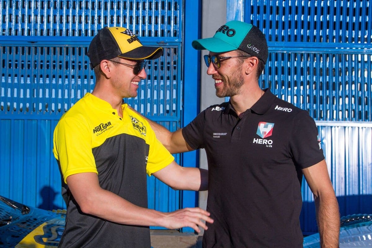 Para argentinos, Fangio foi "o primeiro Senna da Fórmula 1" Nestor Girolami (esquerda) e Esteban Guerrieri: "hermanos" na Stock Car