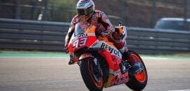 Marquez em busca de melhorias na dianteira para a moto 2019