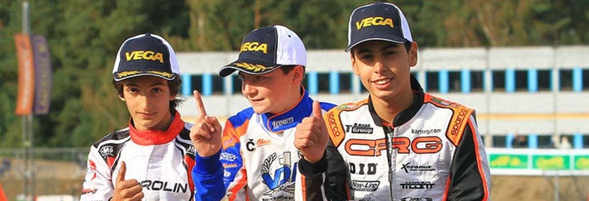 Gabriel Bortoleto leva Brasil de volta ao pódio do Mundial de Kart