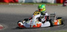 Top-3 no Troféu Academy, Guilherme Figueiredo disputa Campeonato Mundial de Kart na Suécia