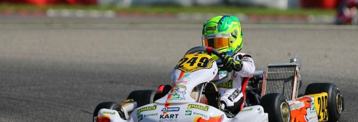 Top-3 no Troféu Academy, Guilherme Figueiredo disputa Campeonato Mundial de Kart na Suécia