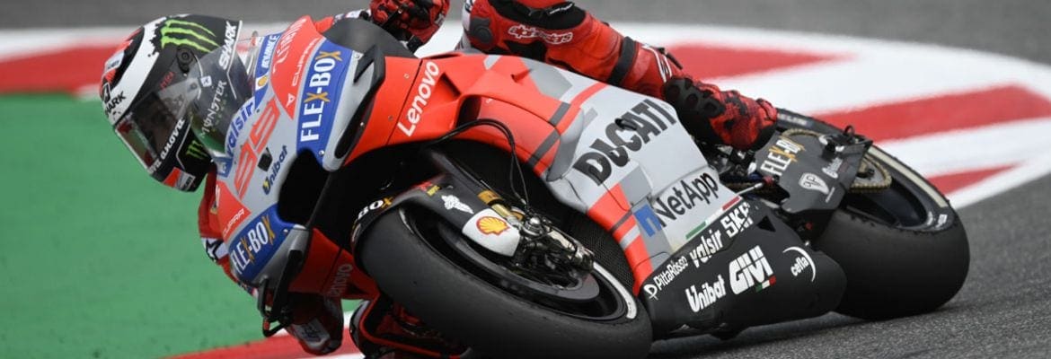 Lorenzo garante a pole para a Ducati em Misano; Marquez em quinto