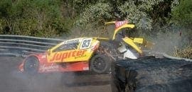 Gabriel Casagrande passa bem após acidente na Stock Car em Cascavel