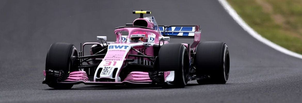 Ainda sem vaga para 2019, Ocon foi o “melhor do resto” nas duas sessões de treinos no Japão