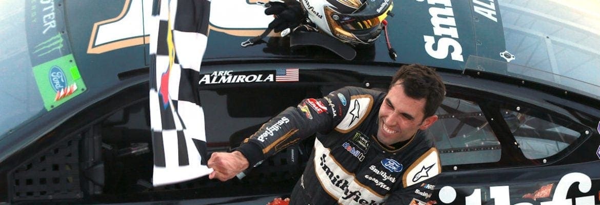 Aric Almirola surpreende e vence em Talladega
