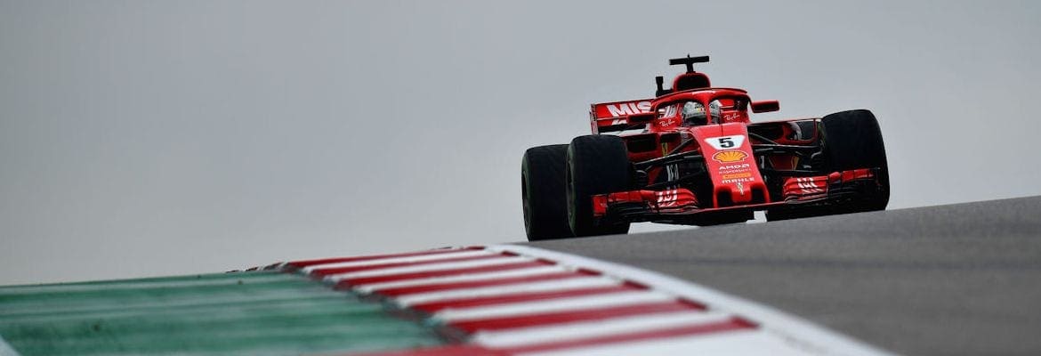 GP dos Estados Unidos: Vettel lidera dobradinha da Ferrari no último treino em Austin