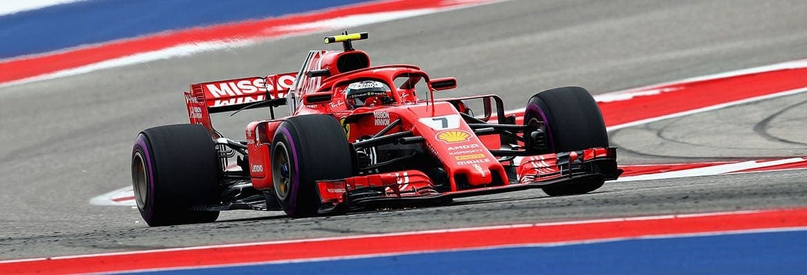 Ferrari usa assoalho antigo dos carros no último treino livre nos EUA