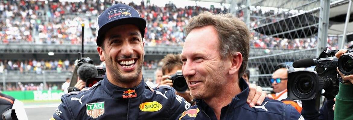 F1: Horner elogia Ricciardo e prepara expectativas para temporada na AlphaTauri