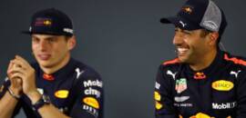 Jos afirmou que Max ficou irritado com celebração da pole de Ricciardo