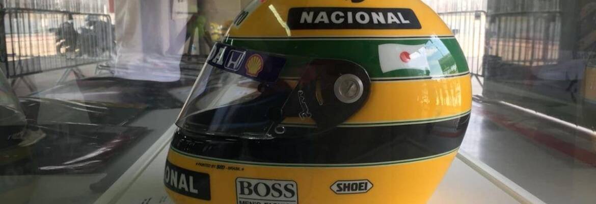 Fórmula 1: Capacete de Senna é leiloado por valor recorde de quase US$ 1 milhão