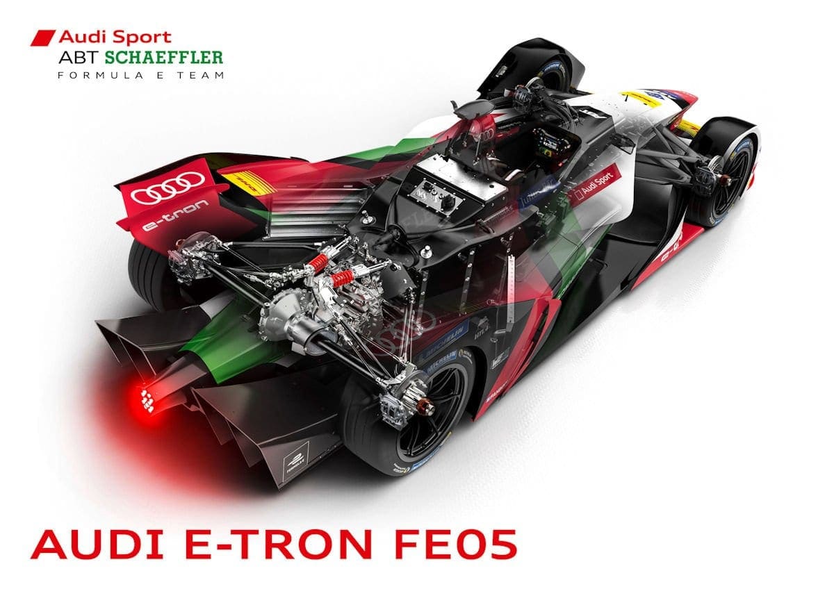 Audi revela o e-tron FE05, que será usado por Di Grassi na luta pelo bicampeonato Audi e-tron FE05