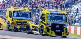 Felipe Giaffone é campeão da Copa Truck diante de 28 mil pessoas no Uruguai