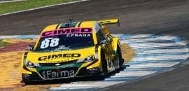 Espetacular, Fraga voa na pista e toma a pole de Barrichello em Londrina