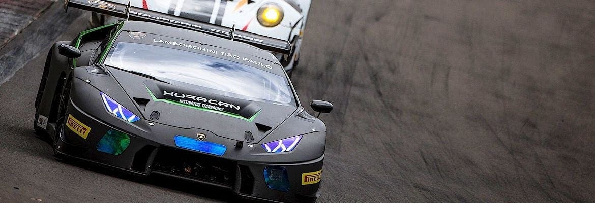 Endurance Brasil: 1, 2, 3 vezes Lamborghini Huracán #19 de Chico Longo e Daniel Serra