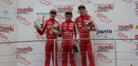 Petecof fecha rodada tripla com 100% de pódios em Mugello e é quarto no campeonato da F4 Italiana