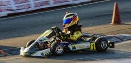 Vice-campeão do Open em Vespasiano, Augustus Toniolo estreia na Copa Brasil de Kart