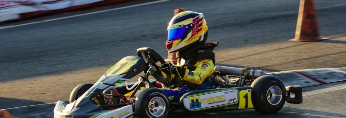 Vice-campeão do Open em Vespasiano, Augustus Toniolo estreia na Copa Brasil de Kart