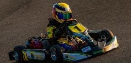 Fã de Lewis Hamilton, Augustus Toniolo inicia carreira no kart aos 7 anos com 17 pódios em 20 GPs