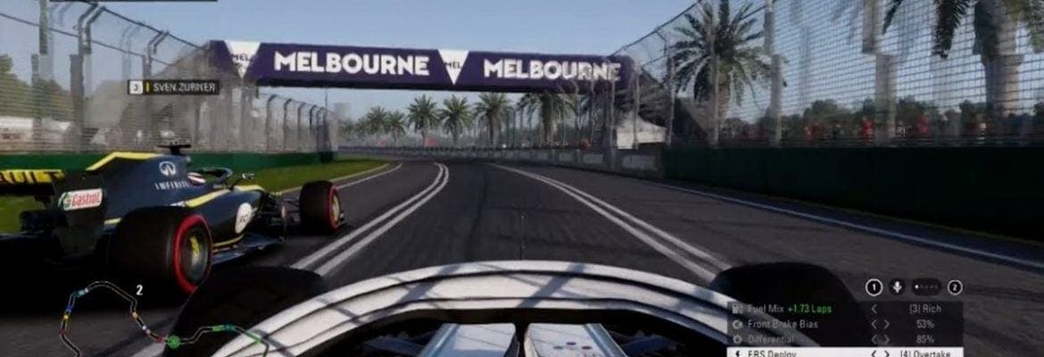 Novos detalhes sobre modo carreira, F1 e F2 no novo jogo da Fórmula 1