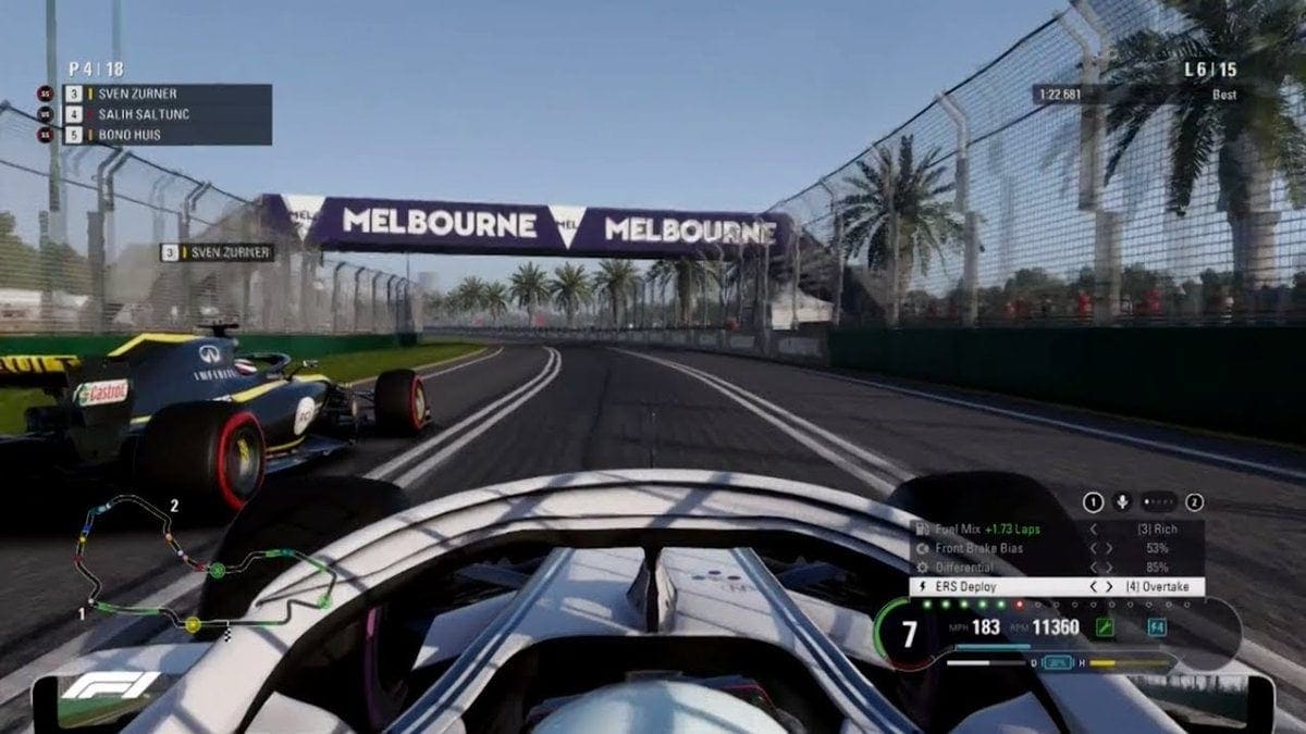 Com Leigh e Bereznay, Mercedes lidera abertura da F1 eSports Pro Series F1 eSports Pro Series