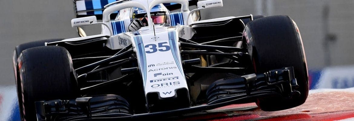 Williams nas últimas posições no primeiro dia na Yas Marina