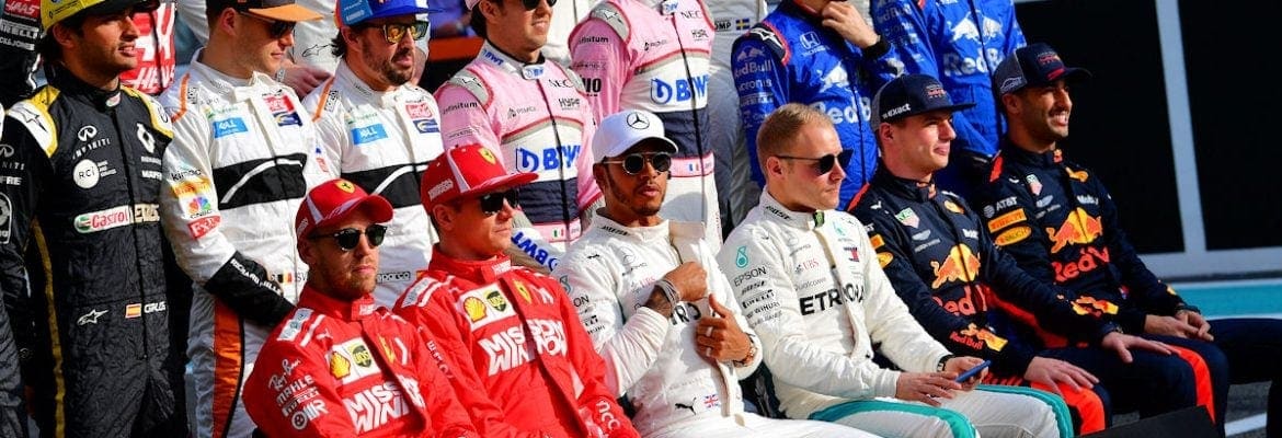 Confira o grid completo para a temporada 2019 da Fórmula 1