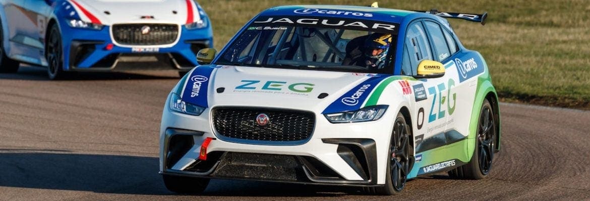 Teste final do I-PACE eTROPHY concluído em Rockingham