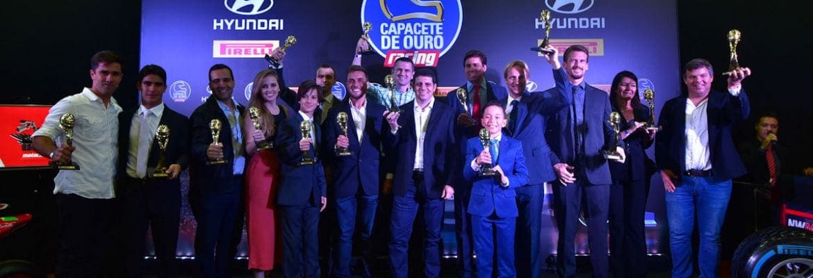 Capacete de Ouro: “Oscar do Automobilismo” homenageou e premiou os melhores pilotos do Brasil