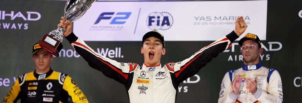 George Russell vence e garante título da Fórmula 2 em Abu Dhabi