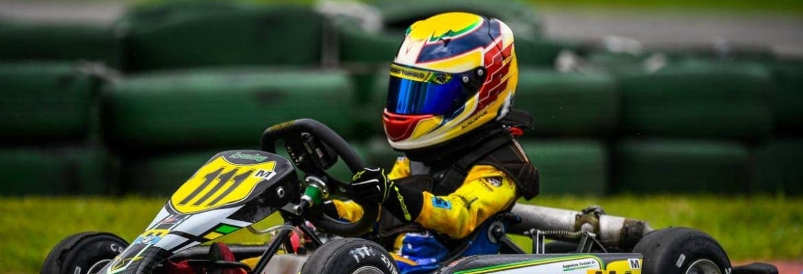 Revelação do kart nacional, Augustus Toniolo vence etapa final da Copa Aldeia na Cadete