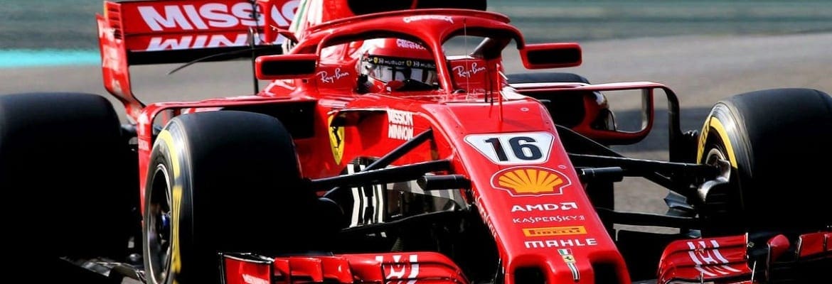 VÍDEO: Charles Leclerc com a Ferrari SF71H em Abu Dhabi