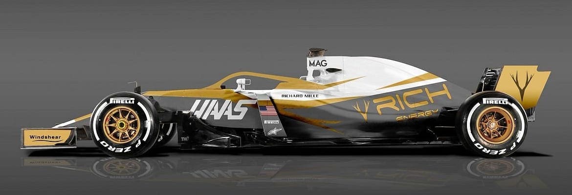 Rich Energy apresenta “pintura conceito” da Haas para a temporada 2019 da F1
