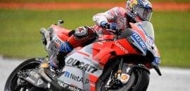 Com pista encharcada e queda dos rivais, Dovizioso vence “corrida maluca” da MotoGP em Valência