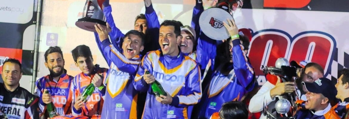 Com André Nicastro e Enzo Prando, AM Com Racing vence as 500 Milhas de Kart