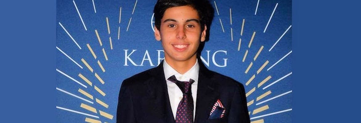 Gabriel Bortoleto foi premiado em festa de gala da CIK/FIA