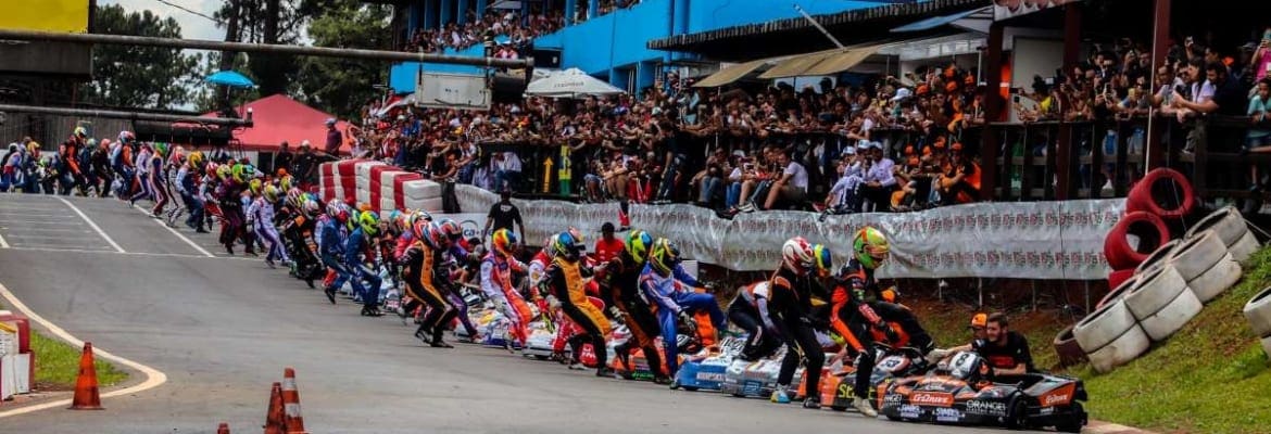 GALERIA: Confira a largada das 500 Milhas de Kart Granja Viana