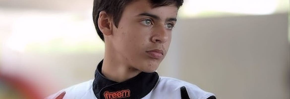 Com 14 anos de idade, carioca Roberto Faria disputará a temporada 2019 da F4 Inglesa