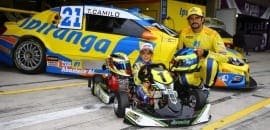 Augustus Toniolo conhece Stock Car a convite de Thiago Camilo e conquista vice na Copa Super Paraná