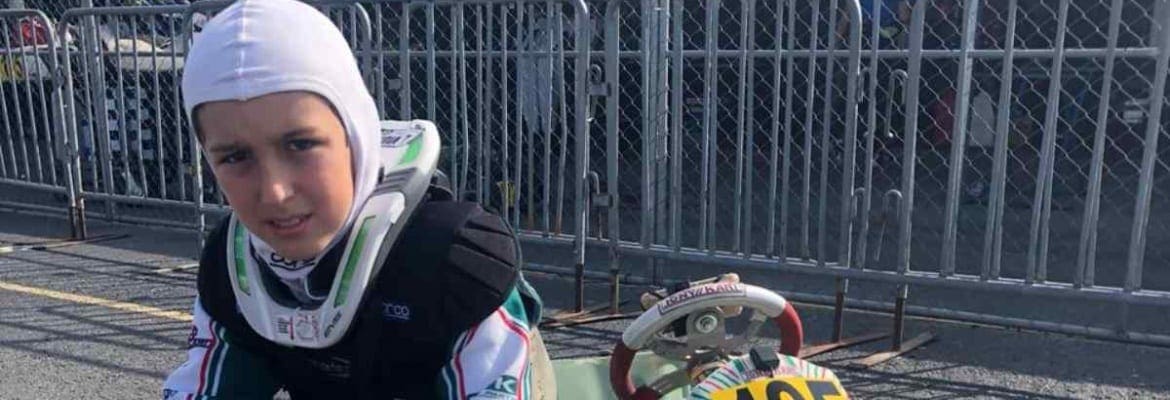 Kart: campeão brasileiro com 8 anos, Enzo Vidmontiene encerra temporada nos EUA com top-10 em Miami