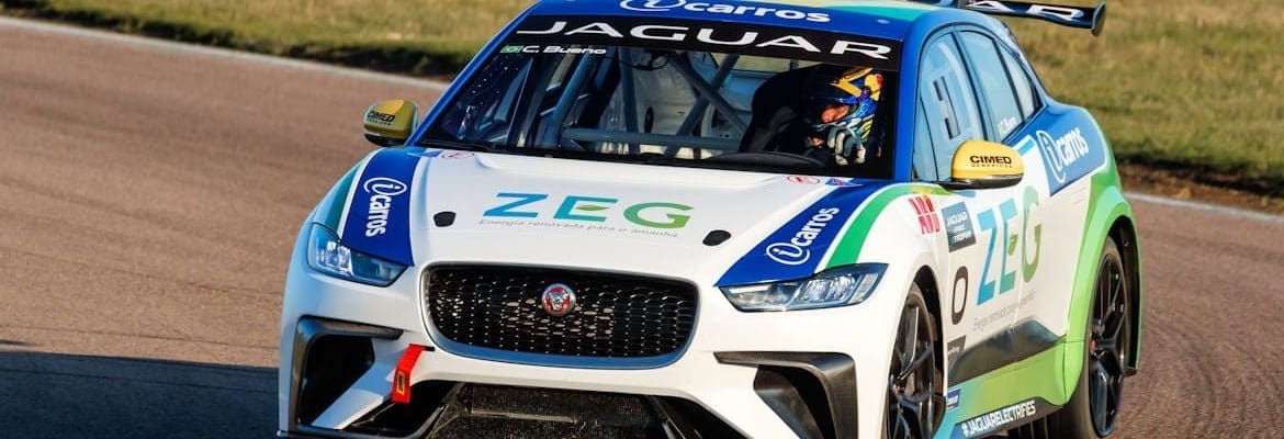 Cacá e Jimenez ligam o “modo elétrico” para 1ª corrida do eTROPHY I-PACE da Jaguar