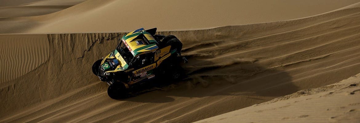 Dakar: Marcos e Kleber superam as dunas do segundo dia e fecham em quinto lugar